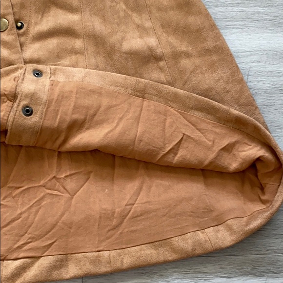 Altar’d State Tan Skater Skirt - Picture 5 of 7